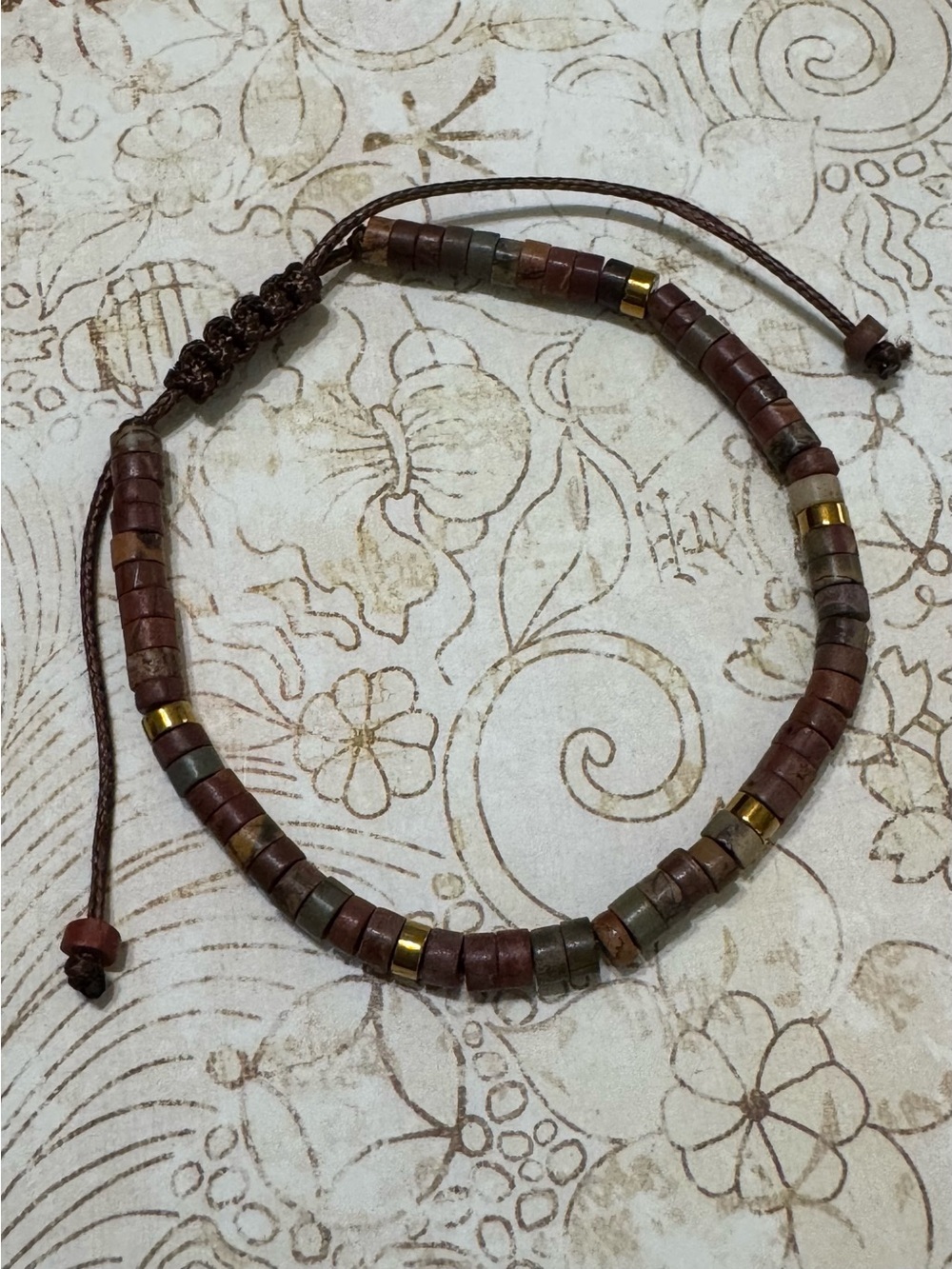 JASPER BEADED BRACELET